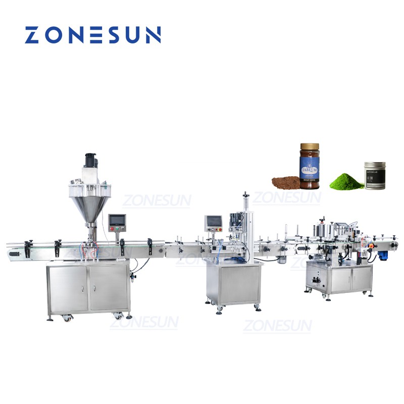 Automatic Powder Auger Filling Line